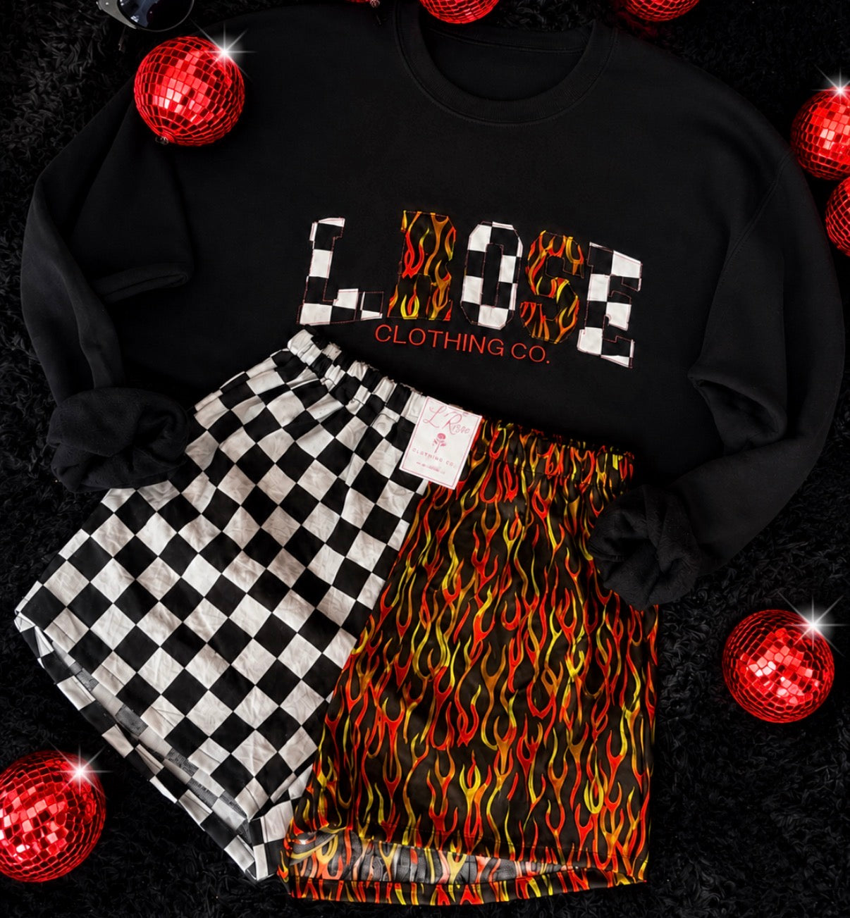 Checkered Hottie Tee🏁🔥