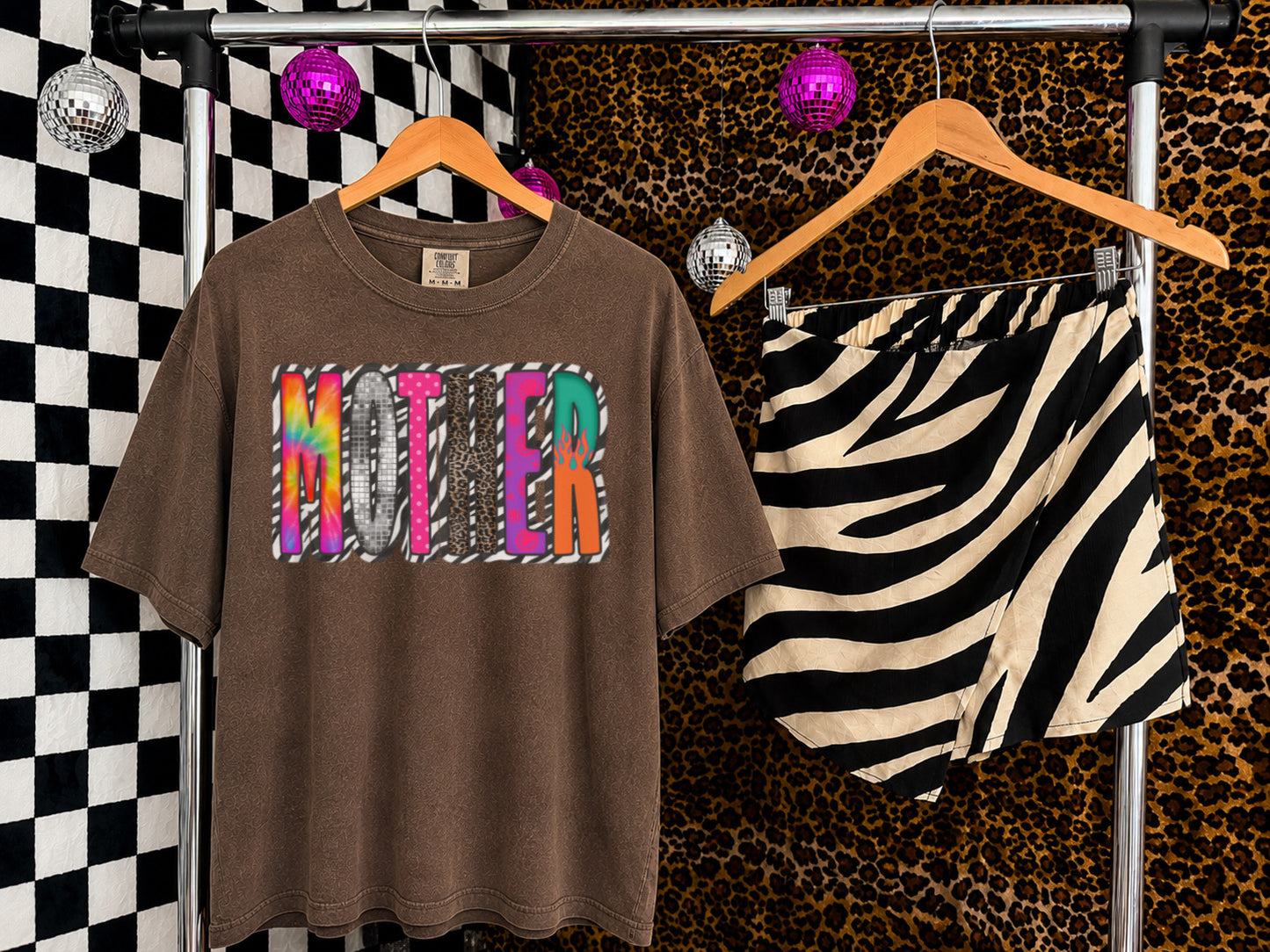 Mixed Up Mother Tee or Crew