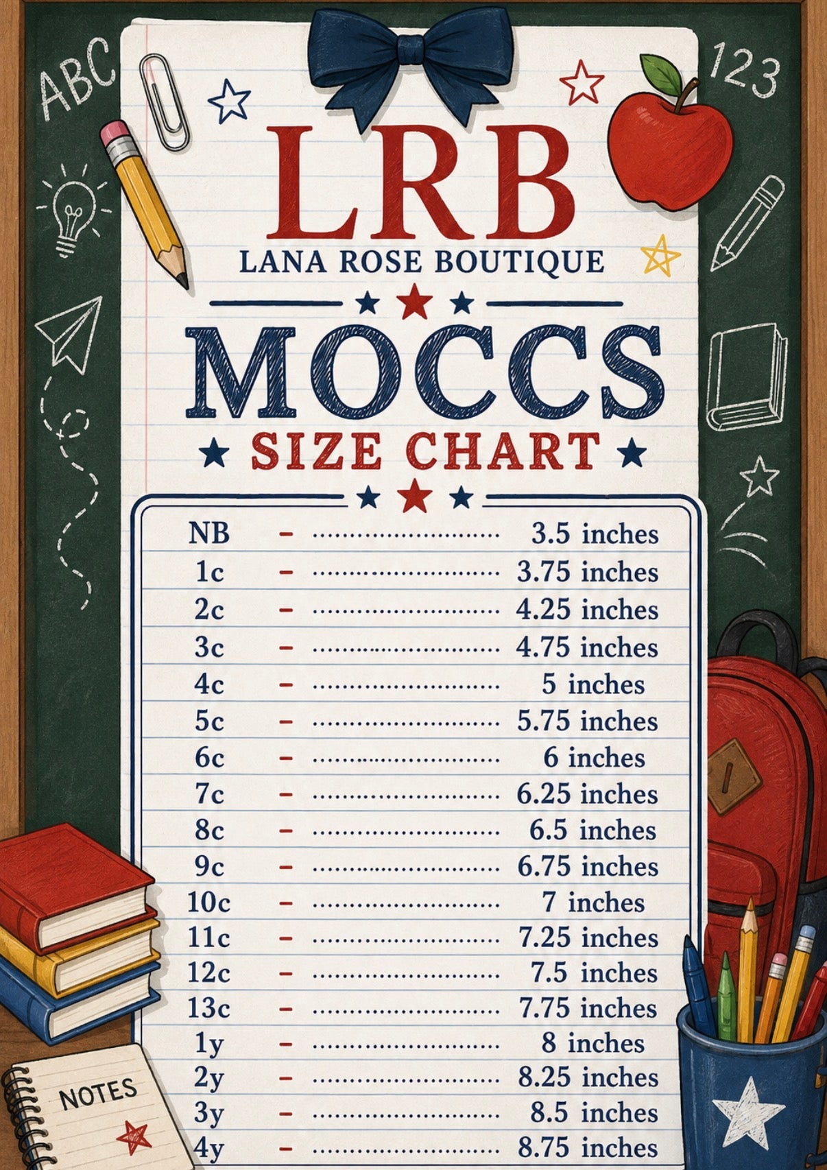 Pencil moccs