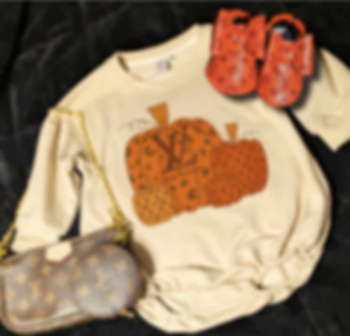 Boujee pumpkin spice (Romper)