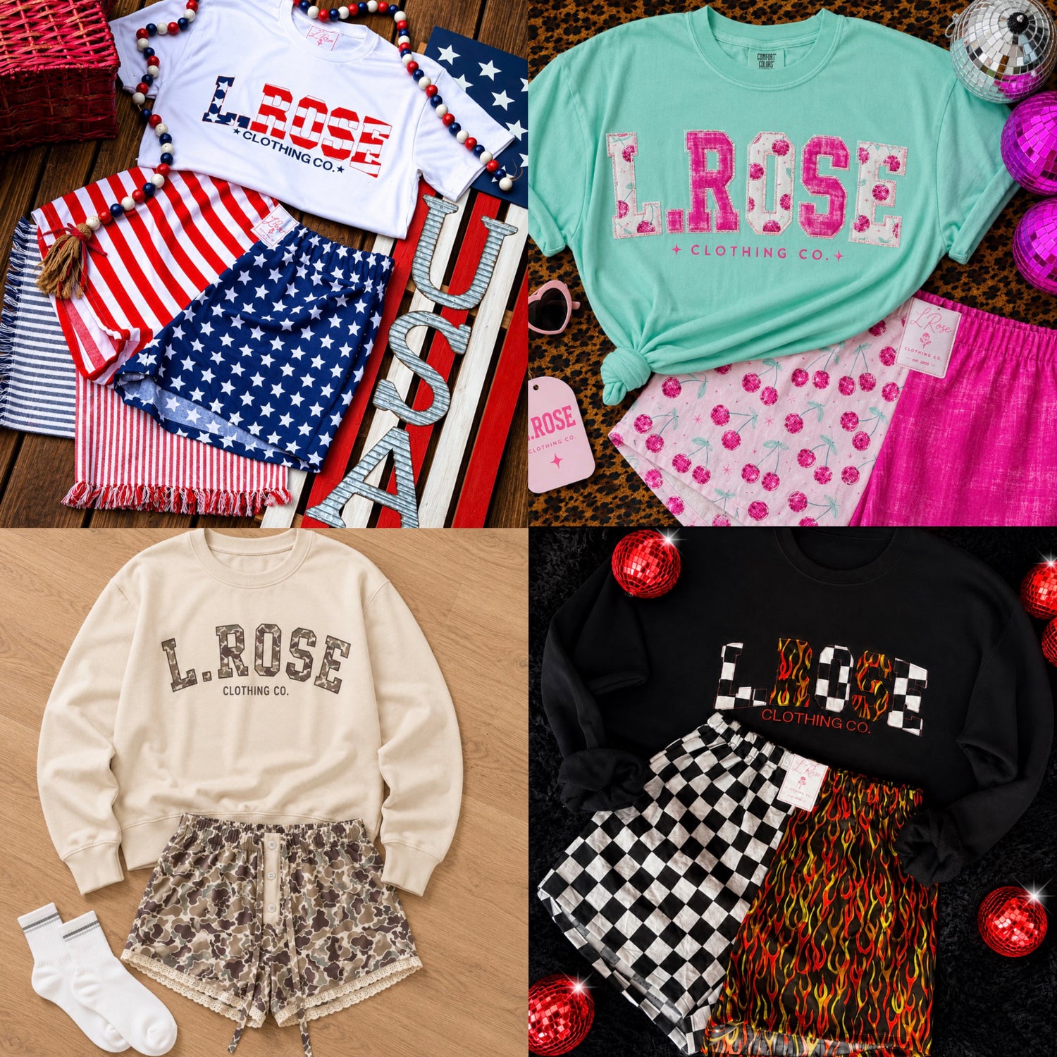 Boxers•Tee•Crews
