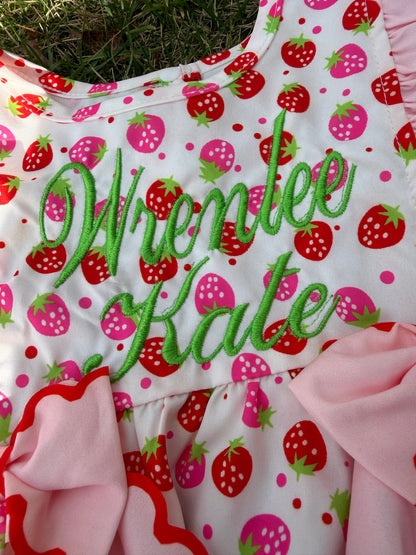 Strawberry patch bubble