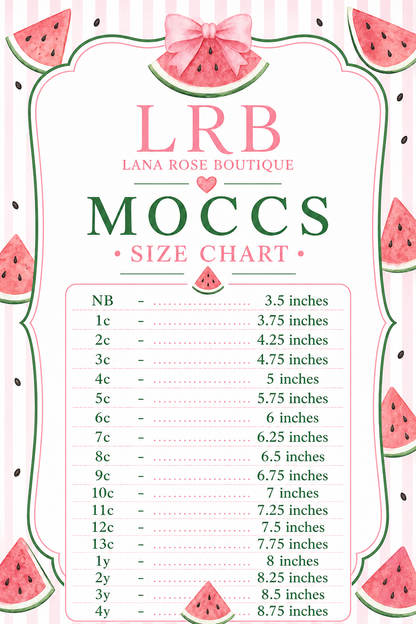 Watermelon moccs