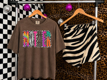 Mixed Up Mother Tee or Crew