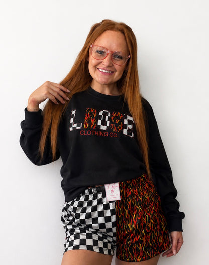 Checkered Hottie Tee🏁🔥