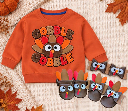 Gobble Gobble sweatshirt or bubble