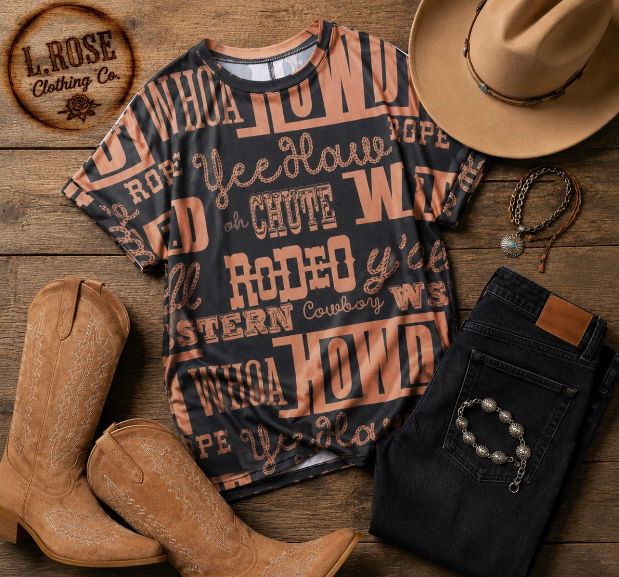 Yeehaw Rodeo Tee