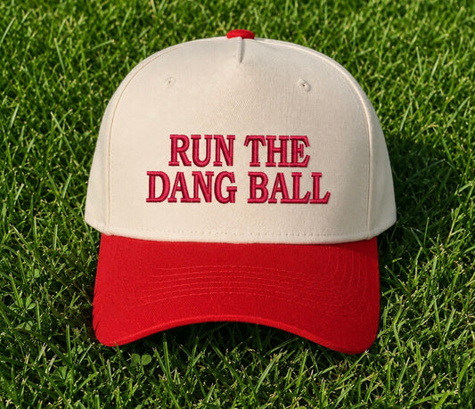 Run the dang ball hat