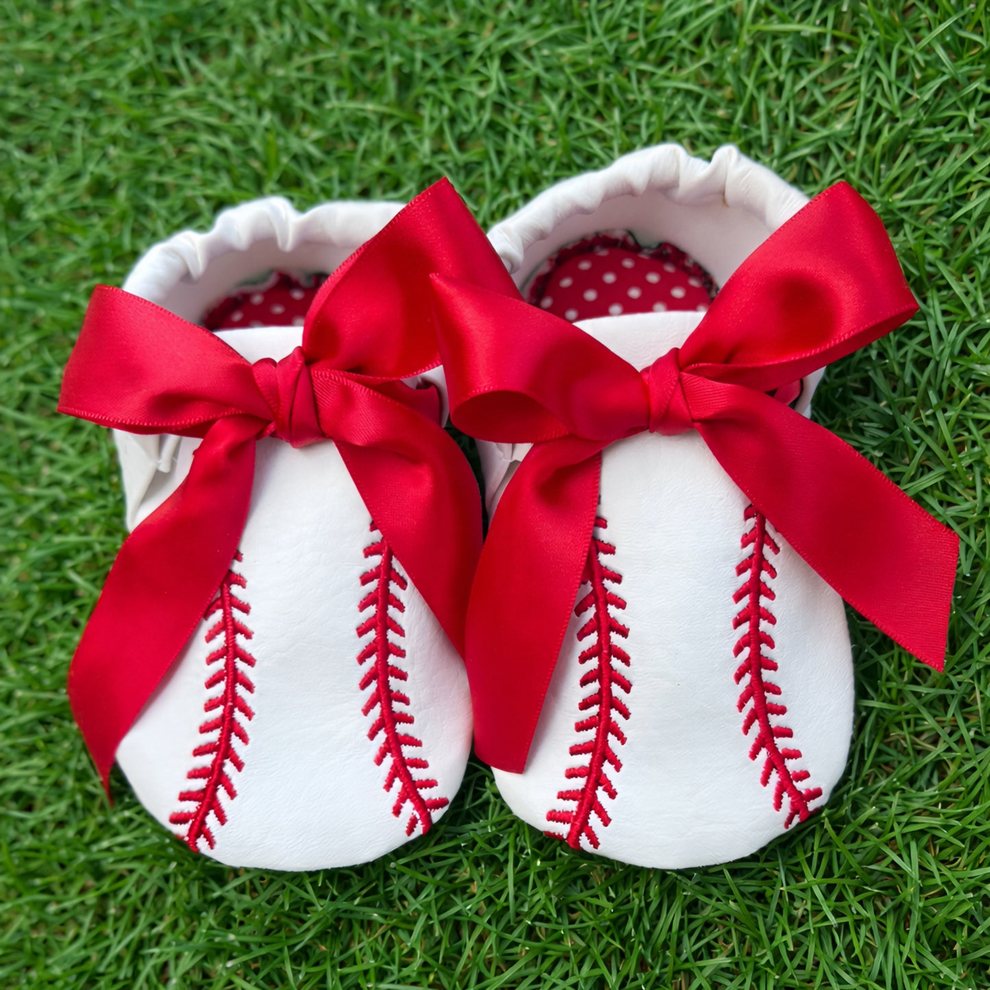 Baseball or Softball embroidered moccs
