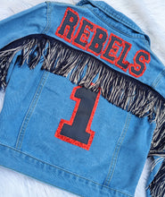 Load image into Gallery viewer, Denim sports jacket
