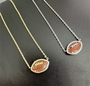 KS football necklace