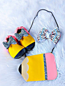 Back To School Custom Name Bow